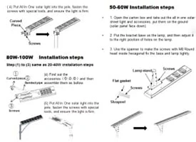 Instrucción de instalación profesional