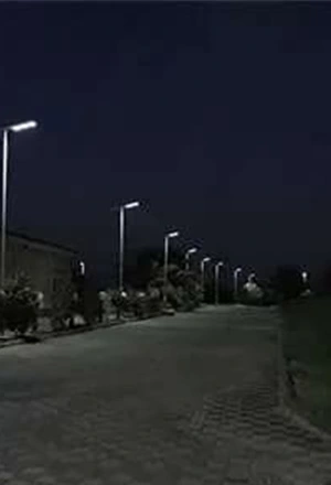 Luz de calle integrada solar de 6m Pole 30W LED en Arabia Saudita