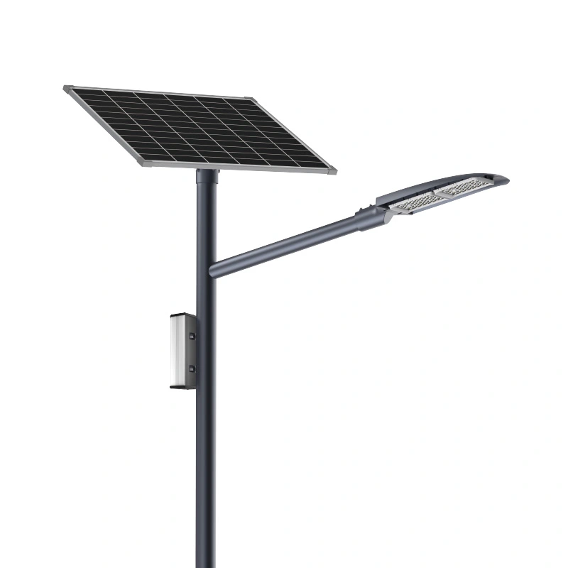 split solar street light